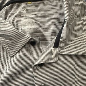 All in Motion Gray Striped Shirt